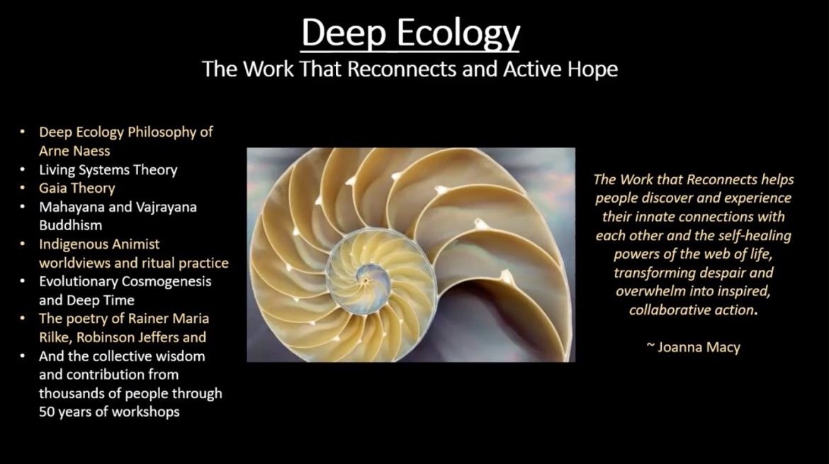 Deep Ecology Online Week 1: Introduction